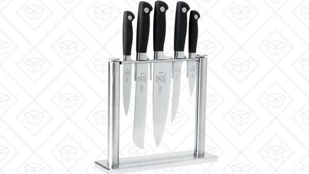 Mercer Culinary Genesis 6-Piece Forged Knife Block Set | $95 | Amazon | After 10% off coupon